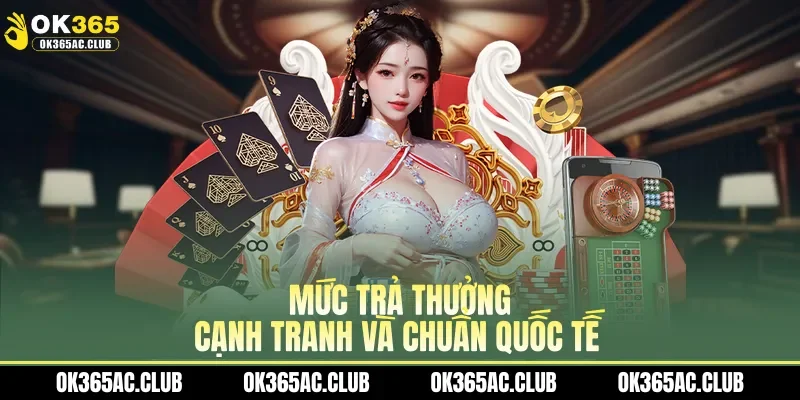 Mức trả thưởng cạnh tranh và chuẩn quốc tế