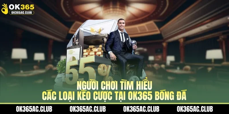 Người chơi tìm hiểu các loại kèo cược tại OK365 bóng đá
